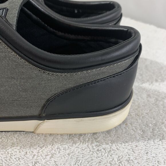 Polo Ralph Lauren Faxon Low Sneaker Shoes Men’s Size 10 Gray - Picture 7 of 7